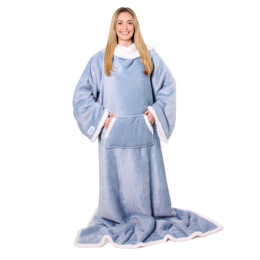 Snuggie Sherpa - Dusty Blue